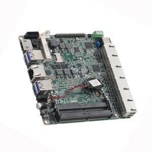 Cheap Intel® 6th Gen I3 I5 I7 6 LAN Industrial NANO Motherboard for Firewall Pc Pfsense Router for sale
