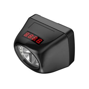 Digital LED Cordless Mining Cap Lamp 120 Lumens Rechargeable Miner Lamp
