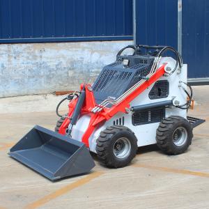 Cheap FREE SHIPPING Cheap CE/EPA New Small Mini Small Garden Loader Wheel Mini Skid Steer Loader With Bucket for sale