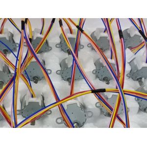20BYJ46 Stepper Motor with 24mm Diameter and 50~250Ω Resistance for Precise