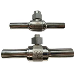 Cheap -40℃～+140℃ Co2 Ball Valve Full Stainless Steel For High Pressure Applications for sale