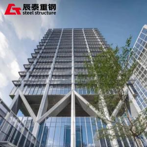 Prefabricated Steel Structure Office Building With Sandwich Panel Door And