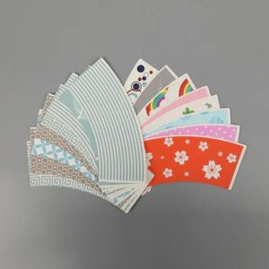 Single Double PE Coating Wholesale Paper Cup Fan for Disposable Paper Cups China