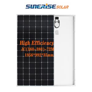 72pcs 370w Monocrystalline Solar Cell
