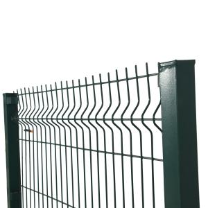 Square Posts 3mm 3d Wire Mesh Panels 50x200mm
