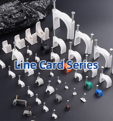 White Plastic Conduit Clamps Convenient Plastic Pipe Support Brackets
