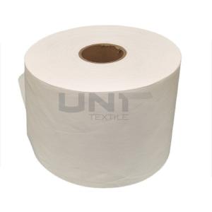 Wood Pulp Spunlace Non Woven Cloth With Low Flammability Good Air Permeability