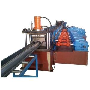 China High Quality 2 Waves Highway Guardrail Roll Forming Machine Drived By 13