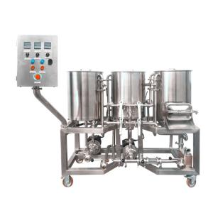 50lt/100lt Beer Brewing System with Laboratory Flavor Testing and Operation