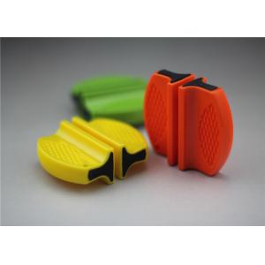 Mini Size Outdoor Knife Sharpener With Tungsten Blade And Ceramic Rod