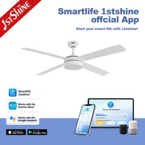 Lighting and Circuitry Design 60 Inch Big Airflow DCF-W986 LED Ceiling Fan with