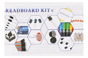 Cheap Random Colour Electronic Kit 830 Point Solderless Breadboard For DIY Circuit for sale