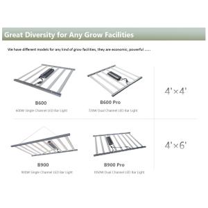 Dimmable 640W LED Grow Lights IP65 Waterproof Vertical Farming LED Lighting