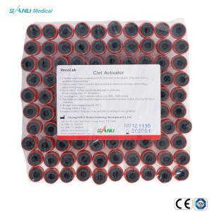 Vacuum Plain Red Top Blood Tube No Additive For Collection And Storage
