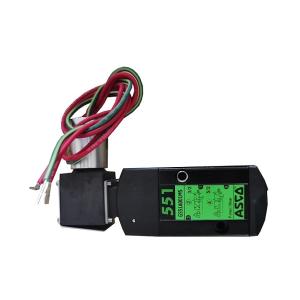 1/4" 3 Way And 4 Way Compact Solenoid Spool Valves Asco Series 551 Line