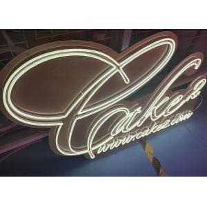 China 8×16mm Cake Flex Led Neon Rope Sign Silica Gel Handmade Board on sale