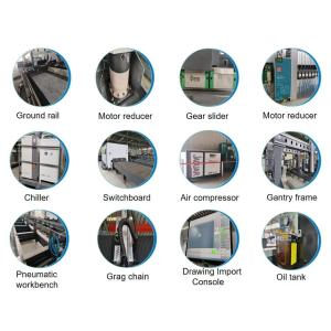 Water Cooling Gantry Laser System Customized CNC Fiber Laser Cutting Machine