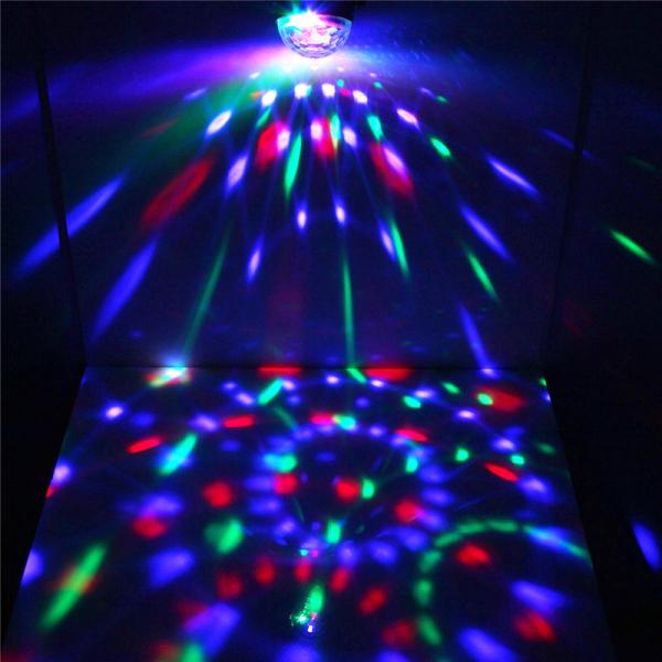 RGB DJ LED Disco Party Light 5W Crystal Magic Ball Disco LED Light