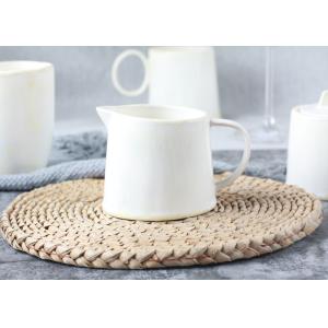 Lovely Small Ceramic Pots With Ivory Reactive Color And Handmade Shaped