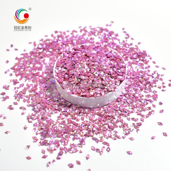 Craft Style PET Bulk Polyester Glitter featuring Chunky Diamond Glitter