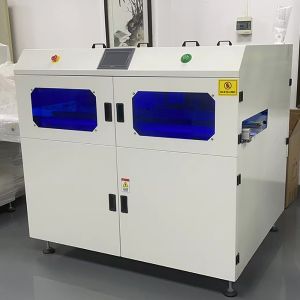 Automatic SMT PCB Vacuum Suction Loader and Unloader with SMEMA Signal and 1
