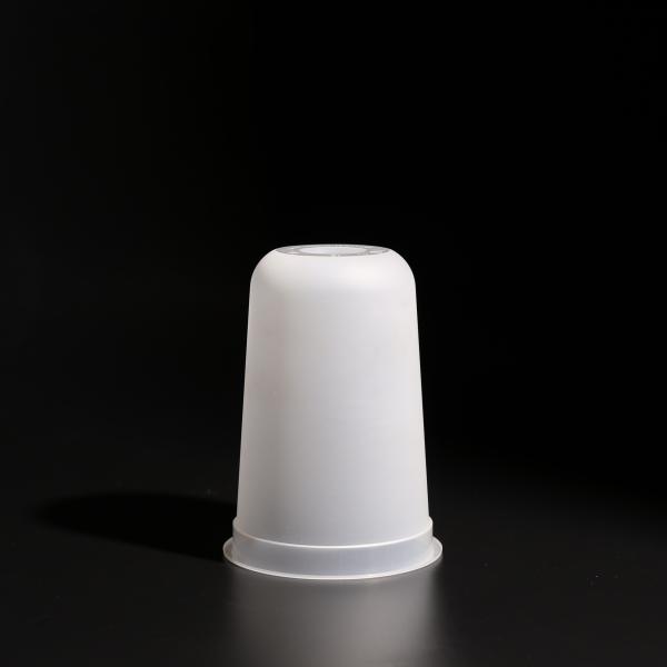 Customized Logo Printed U Shape Disposable Plastic PP Drinking Cups With Flat