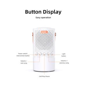 10W Portable Bluetooth Speaker IPX5 Waterproof Wireless Speaker With 2600mAh