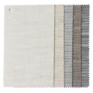 China Polyester&PVC Openness 10% Solar Screen Sunshade Fabric Roller Blind Fabric on sale