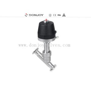 China Donjoy  Pneumatic angle seat valve with tri calmp for 180°C Steam on sale