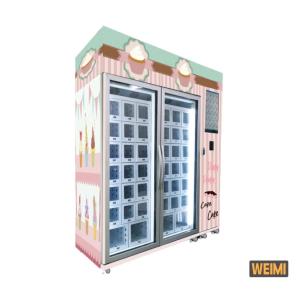 Bakery Locker Vending Machine 20 Lockers with 3-20C Cooling System