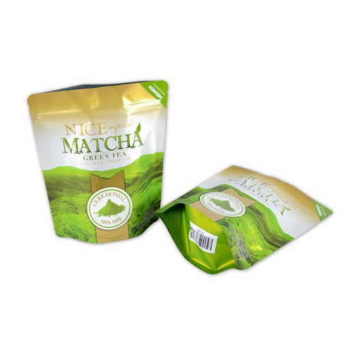 Quality VMPET Round Corner 125 Micron Tea Packaging Pouch wholesale