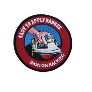 Embroidered Custom Patches / Badges With Personalized Pattern For Clothing /