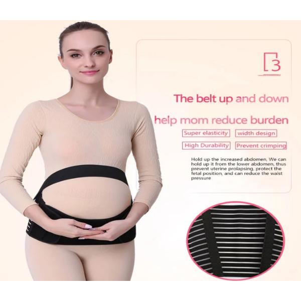 CE FDA Approved Pregnant Women Underwear Belly Band Breathable Maternity Belt for Lumbar Back Brace