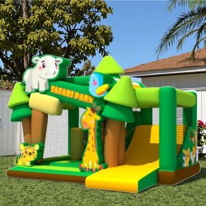 Huge Inflatable Theme Park Combo Playground Bounce House Inflatable Slide