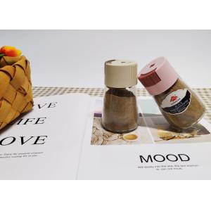 Rationed Salt Glass Jars Squeezable Cap Salt Jars