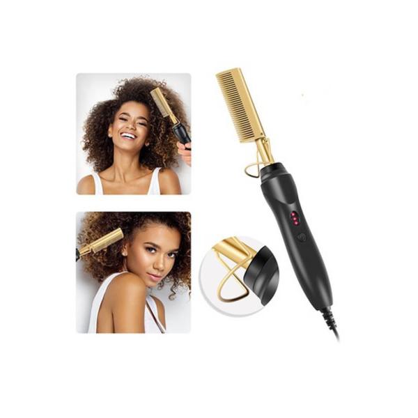 Quality 60s Preheating Dual Use Hair Styler Comb With PTC Heater wholesale