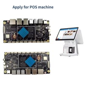 Embedded POS Machine Motherboard Support 10/100/1000M Ethernet Embedded PCBA
