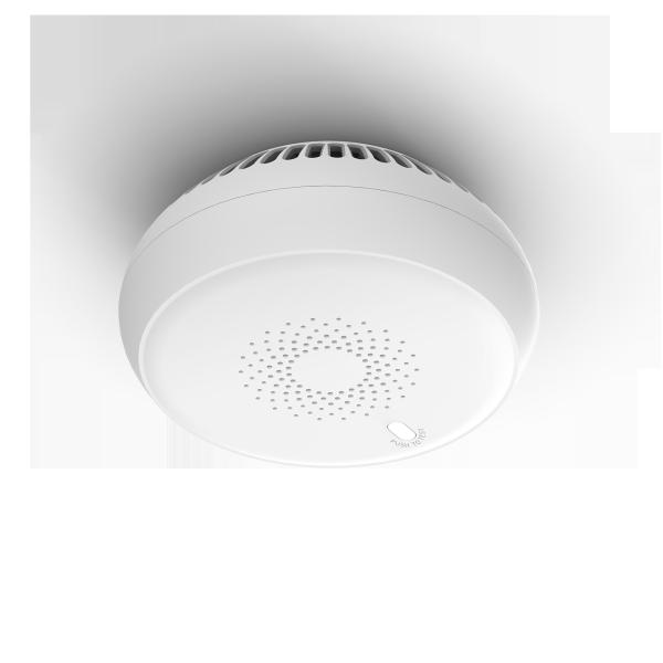 China Zigbee Smart Home Smoke Fire Alarm Sensor Detector Home Security System Battery-powered Alarm Wireless Smart Life on sale