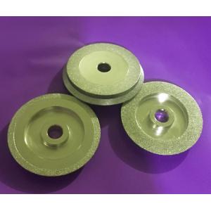 Rough Cubic Boron Nitride CBN Grinding Wheel Chamfering Electroplated