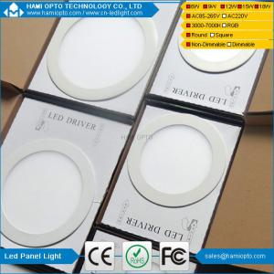 Cheap Ultra-thin Round LED Panel Light,LED Recessed Ceiling Lights for Home, Office, Commercial Lighting for sale
