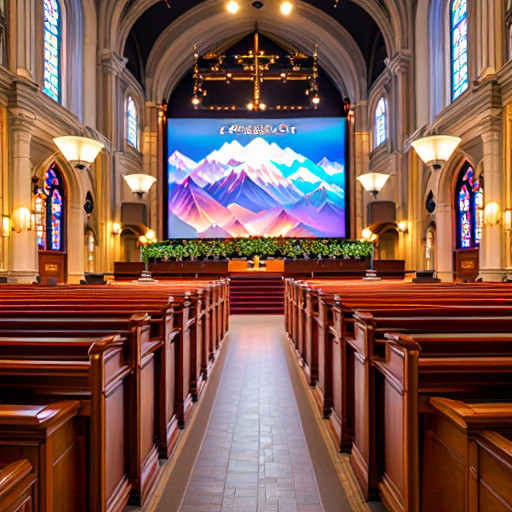 Quality Concise Church Rental LED Screens 2mm Pixel Pitch With Low Maintenance wholesale