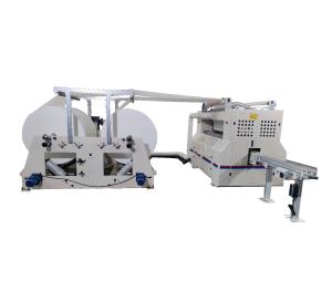 Cheap V Fold Facial Tissue Folding Machine 100m/min With Stacking And Conveying Device for sale