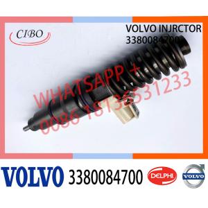 China 33800-84700 High quality Diesel Injector 33800 84700 for VOL Common Rail Disesl Injector 3380084700 on sale