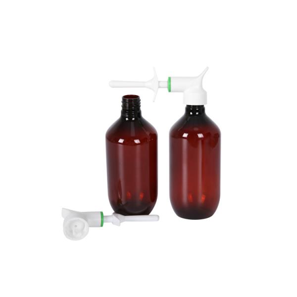 500ml Customized Color And Customized Logo PET Bottle + PP Pump Skincare