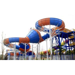 Customized Carbon Steel Structure Water Slides for Adventure Water Park
