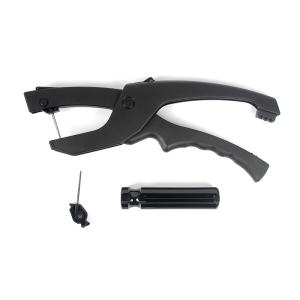 Cheap Cattle Farms Precise Black Ear Tag Applicator with Hard Steel Pin for sale