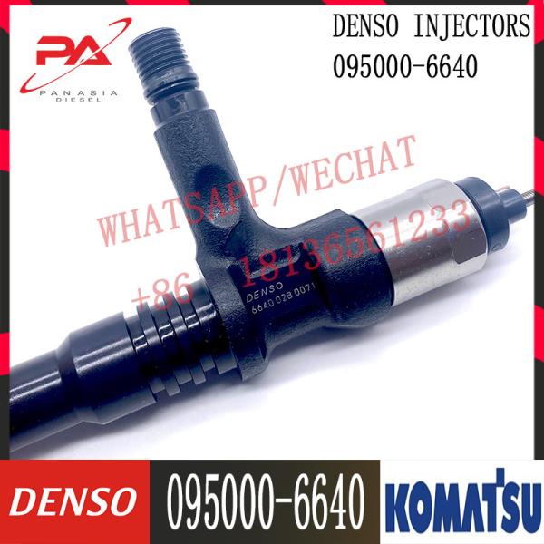 KOMATSU SAA6D125E-5 Common Rail Fuel Injector 6251-11-3200 6251-11-3201 095000-6640
