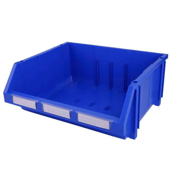 Quality PP Plastic Shelf Bin Shelving Hanging Organizer Box 420x370x175mm Workbench Divider wholesale