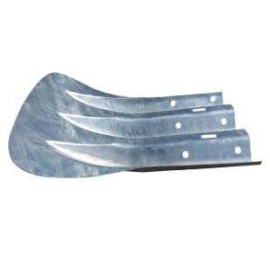Galvanized Guardrail Crash Barrier Fishtail Terminal End ISO Certified and