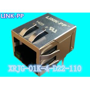 XRJG-01K-4-D22-110 Filter Rj45 Magnetic 8P8C 10/100Mbps LPJ0011AENL LINK-PP